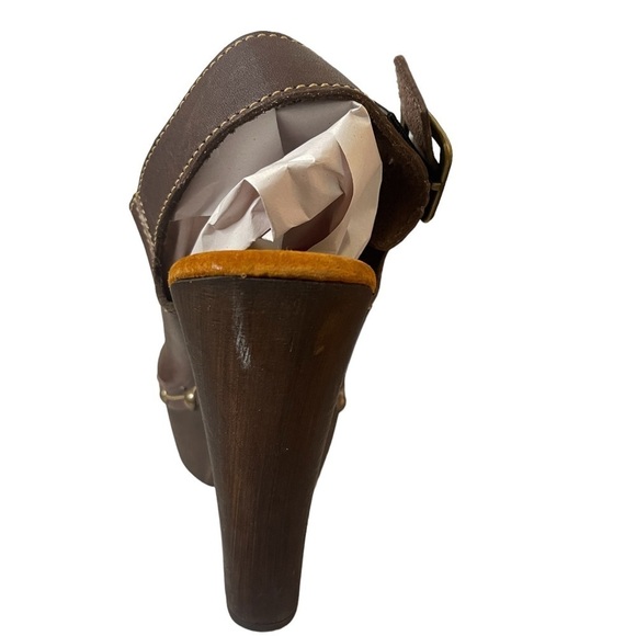 NWOT Sbicca Leather Heels Size 10 - Picture 6 of 11